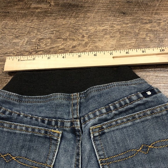 Lucky Brand Pants Boys 5 Blue Jeans Billy Straight Youth Kids 18x17 READ - Picture 7 of 8